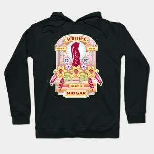 Aerith Flower Store Emblem Hoodie